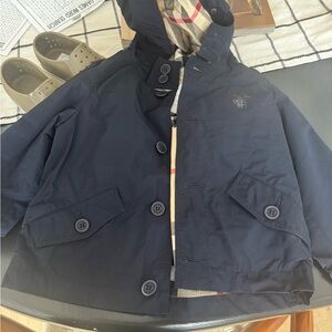 Burberry Checkered Fabric with Black and Cream